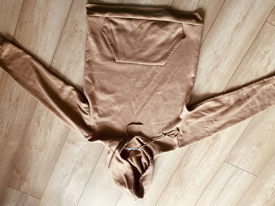 Bluza z kapturem ciepla na jesien