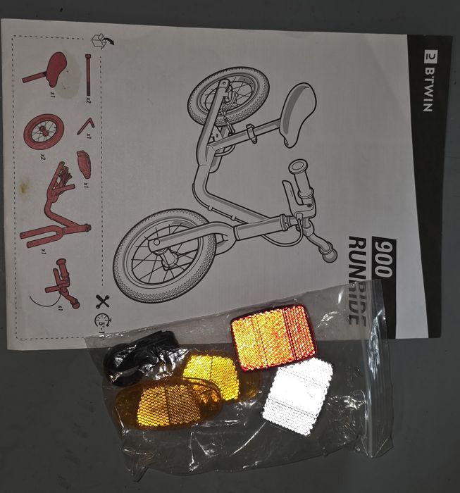 Bicicleta de criança para aprender roda 12 BTWIN