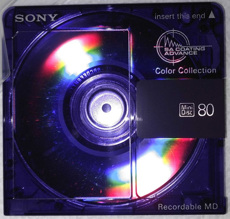Мини диски Sony color , Япония