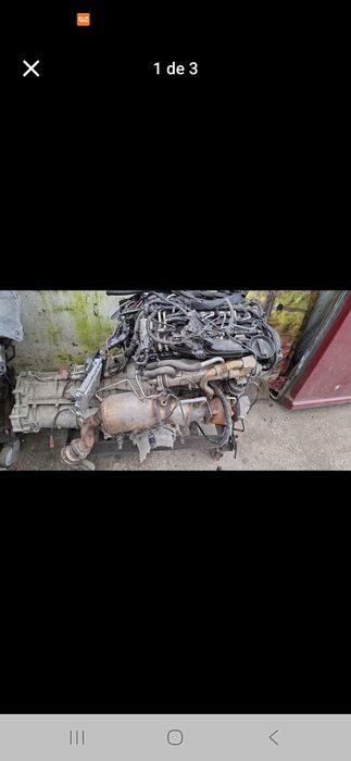 Motor completo com caixa de velocidades