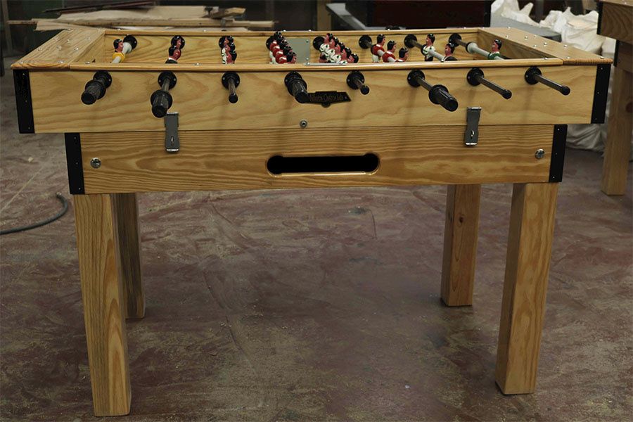 Mesa de matrecos TRADICIONAL - Matraquilhos - Bilhar