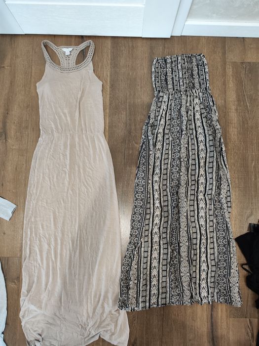 6szt sukienka na lato mix: maxi, mini, midi rozmiar S