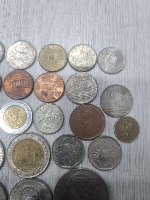 Монеты разные старые