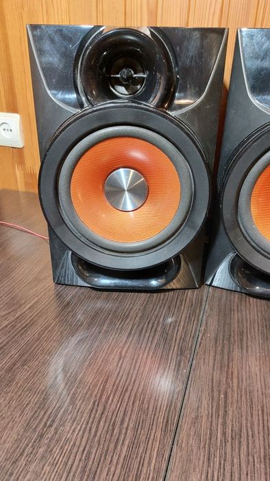 Колонки Samsung PS-C730D, підсилювач звуку для караоке KAWACHI KA-098