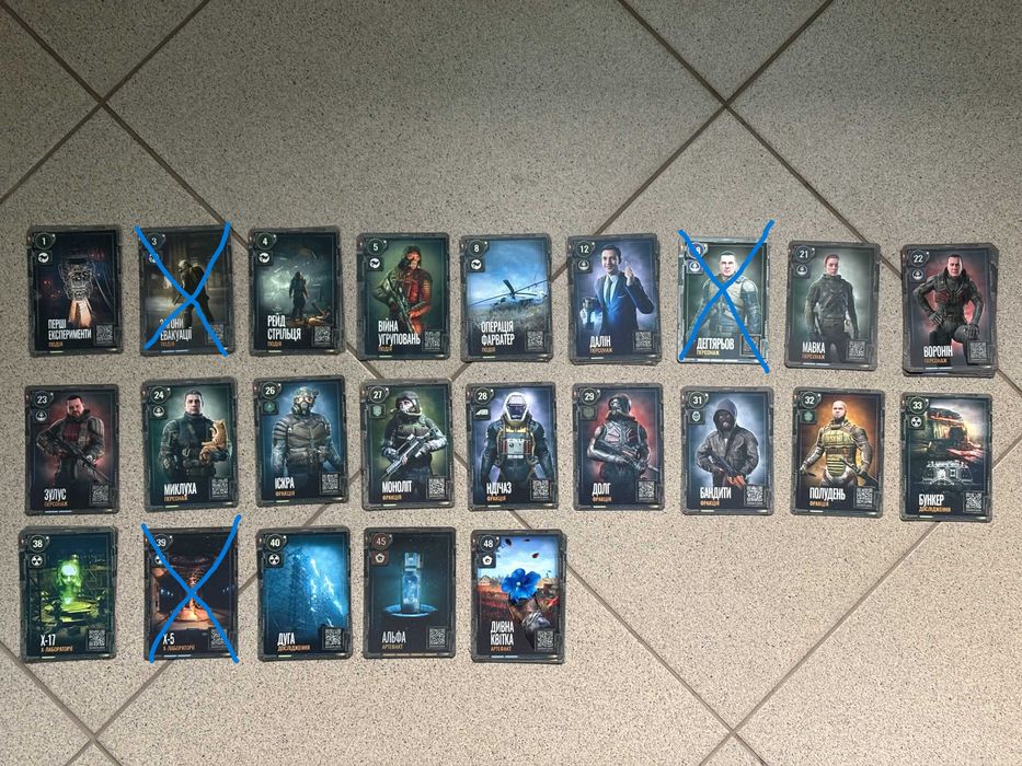 Картки Сталкер 2/Stalker 2