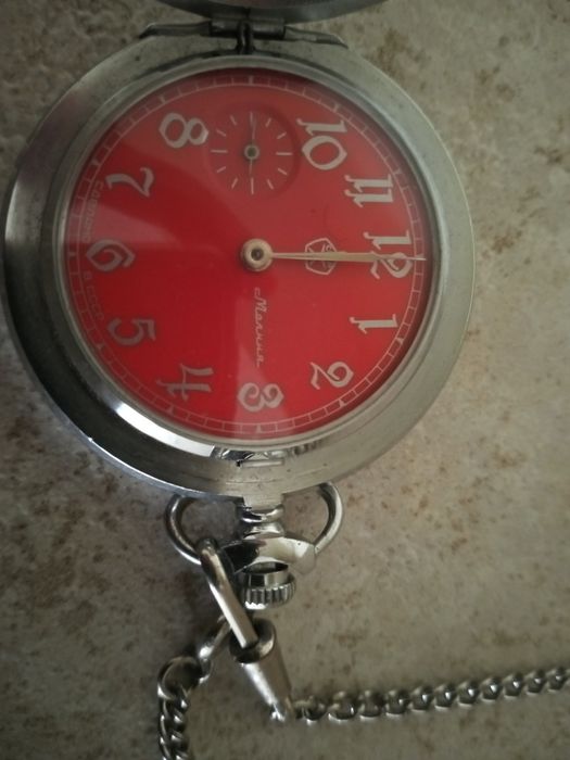Relógio original bolso russo