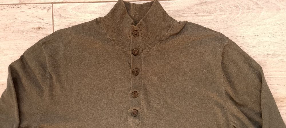 Джемпер светр кофта Massimo Dutti чоловічий розмір L бавовна/кашемір