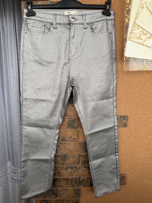 Брюки, джинсы кожа с утеплением