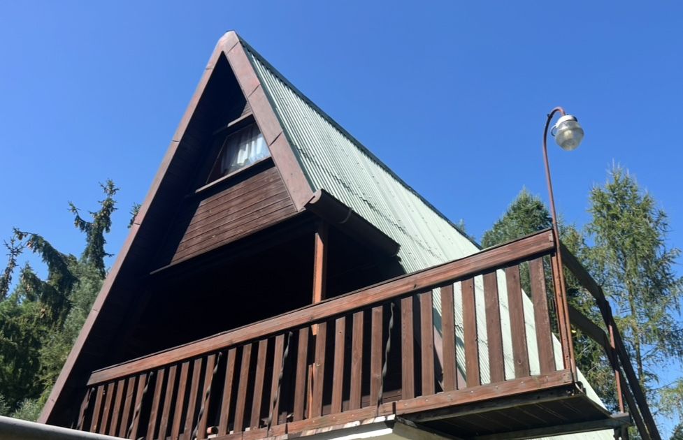 drewniany domek typu Brda (cena z montazem)