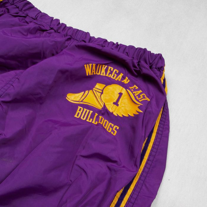 Vintage Russell Athletic Waukegan East Bulldogs dresy ortalionowe L