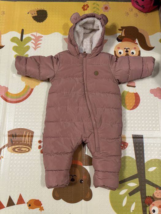 Зимовий комбінезон н&м 3-6 м, 68см
