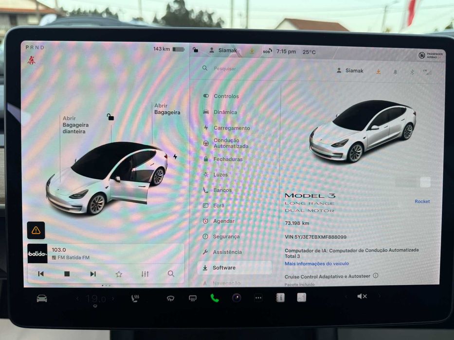 Tesla Model 3 Long Range Tração Integral