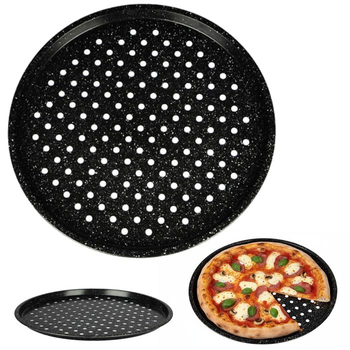 Blacha Do Pizzy Forma Dziurkowana 33 Cm Non-Stick Karl Hausman