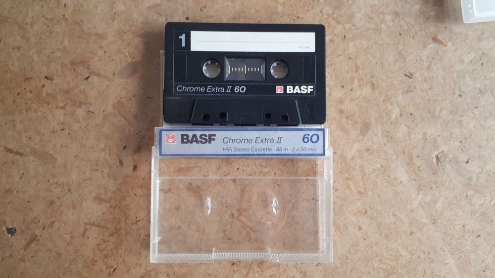 5 Cassetes de aúdio BASF