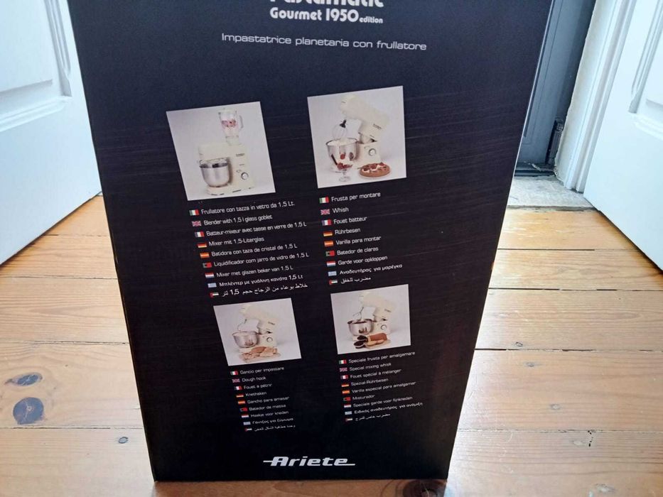 Ariete PastaMatic Gourmet 1950 Robô de Cozinha 1500 W 4.2 L Bege