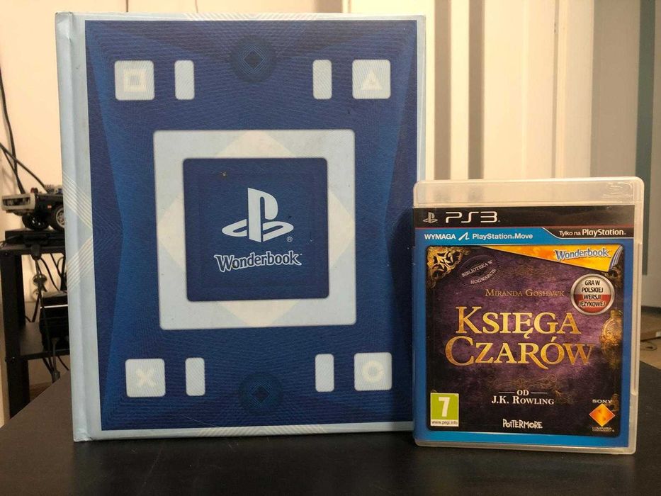 Księga Czarów Harry Potter Wonderbook PS3 Naucz sie zaklęć PL Dubbing