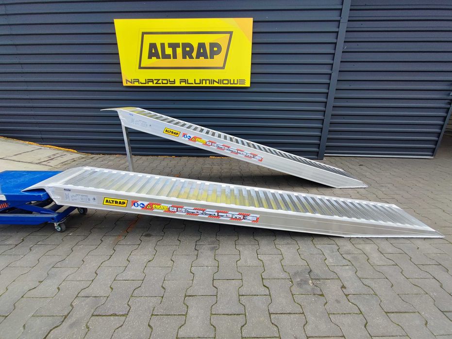 Najazdy Aluminiowe do quada / kosiarki / minikoparki / traktorka /