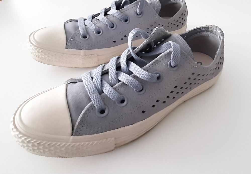 Sapatilhas "Converse", Tam. 35, Azul Pastel