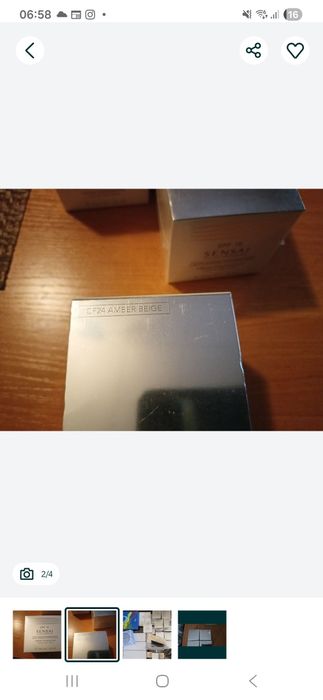 Podklad Sensai cf24 Amber Beige podkład