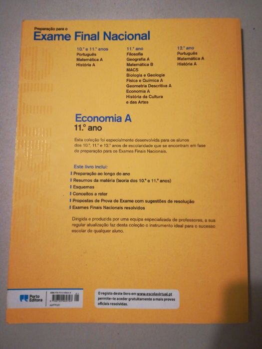 Livro de preparação para o exame de Economia A