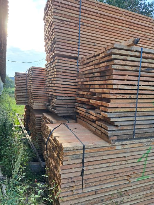 Дошка заготовка тирасна з модрини