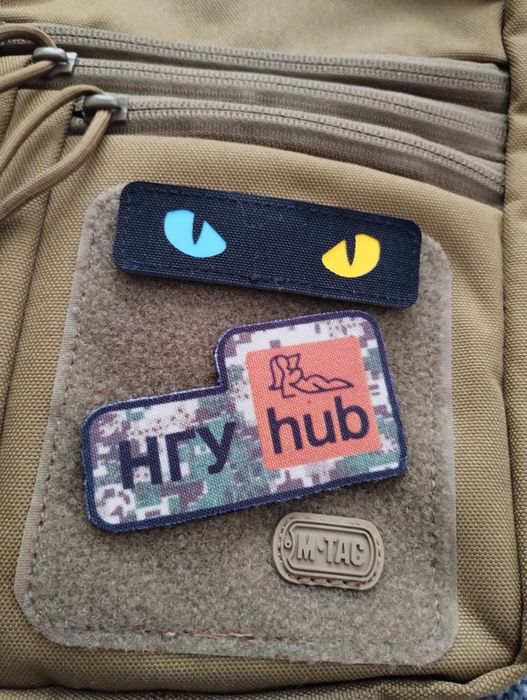 Шеврони шеврони НГУ хай(hub) хижак