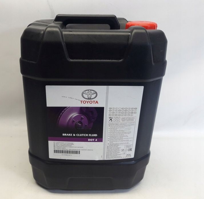 Oryginalny płyn hamulcowy Toyota DOT 4 20 litrów