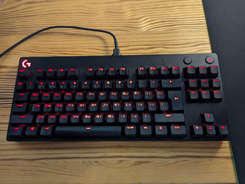 Клавіатура Logitech G PRO Mechanical G Black USB