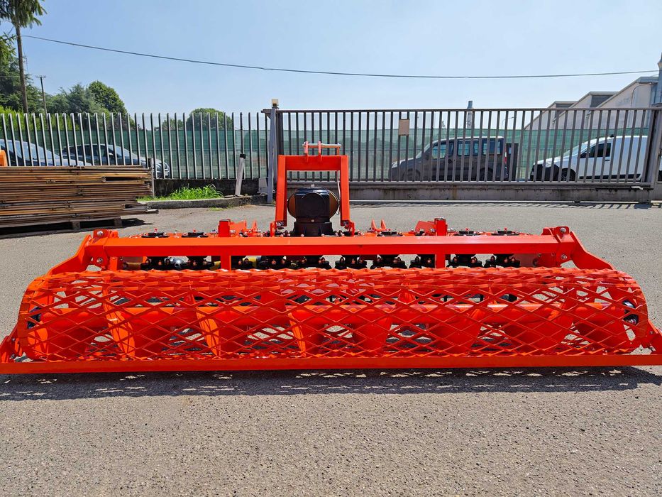 Grade Rotativa/Roto-fresa 2.06m-KR-210 - C/ Rolo rede - IVA INCLUIDO