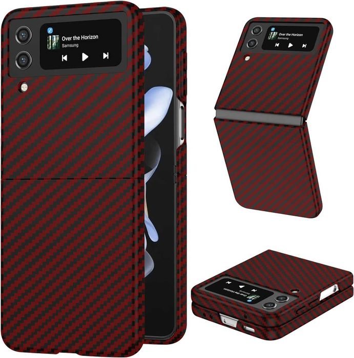 DIMIYER etui Samsung Galaxy Z Flip 4 5G ultracienkie Włókno aramidowe