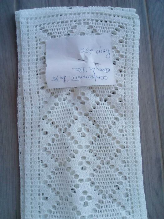 Rendas para entremeios de toalhas; cortinados ou lencois