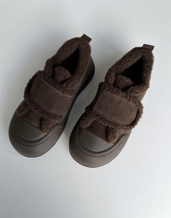 Кросівки жіночі на хутрі, жіночі зимові черевики, кросівки на липучці