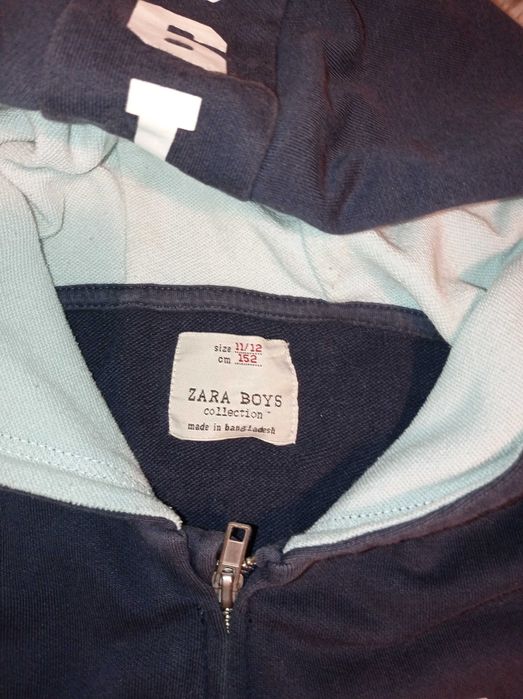 BLuza z kapturem chłopięca  Zara rozmiar 152