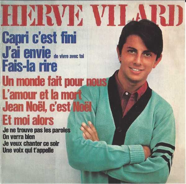 Hervé Vilard ‎– Capri C'est Fini . CD - 1999