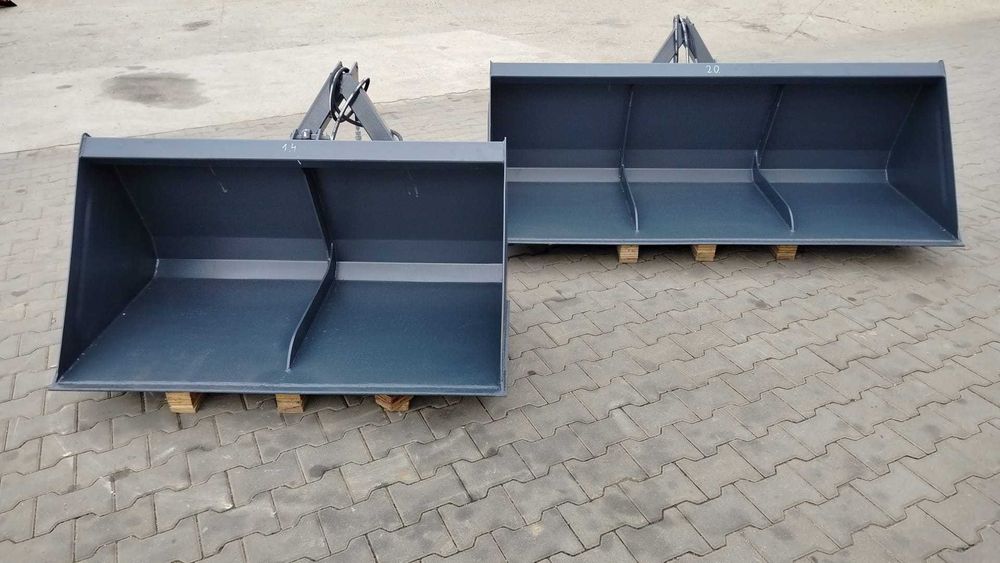Łyżka hydrauliczna ciągnika na tuz tył/przód. Producent.