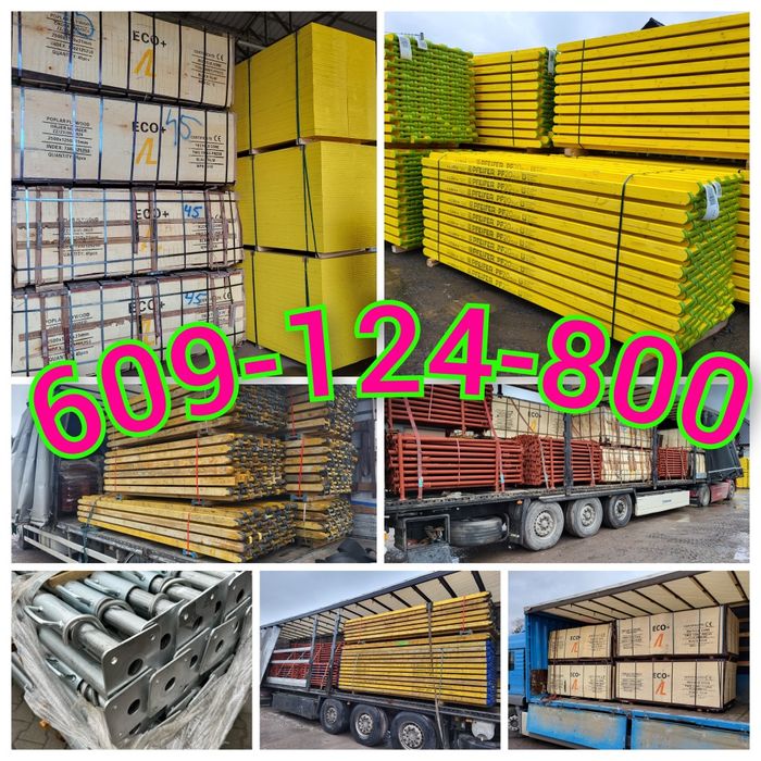 Dźwigary H20 doki Głowice Trójnogi stemple budowlane sztyce