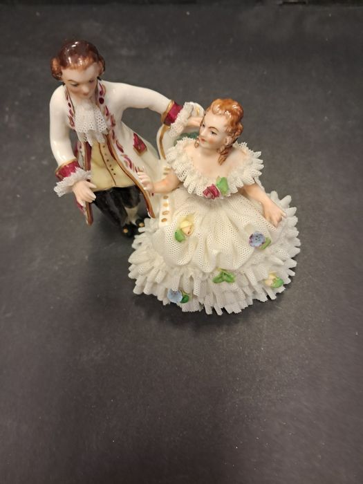 Escultura em porcelana Alemã