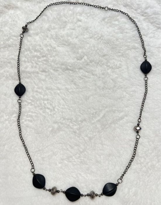 Naszyjnik korale koraliki elegancki klasyczny classy basic casual 18