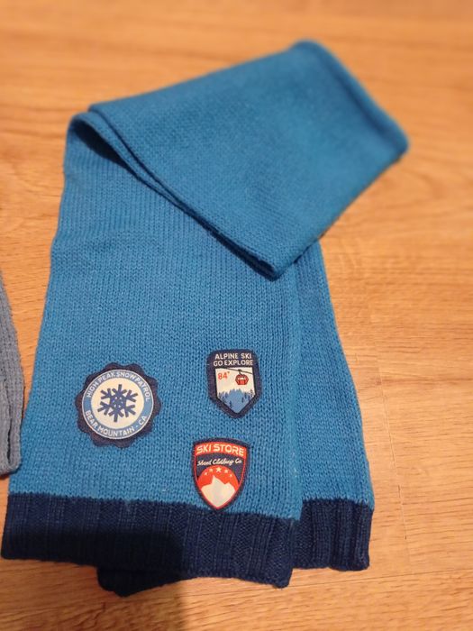 2 szaliki dla chłopca