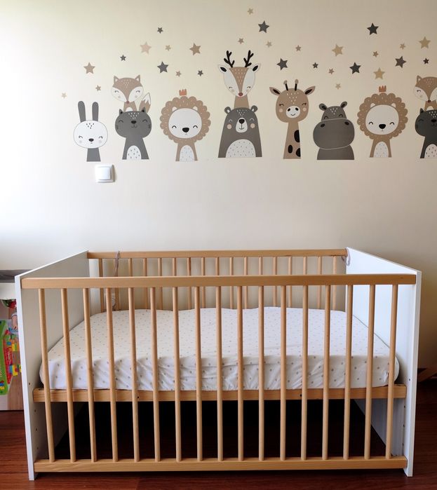 Berço evolutivo + colchão (120x60)