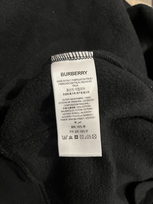 bluza burberry czarna