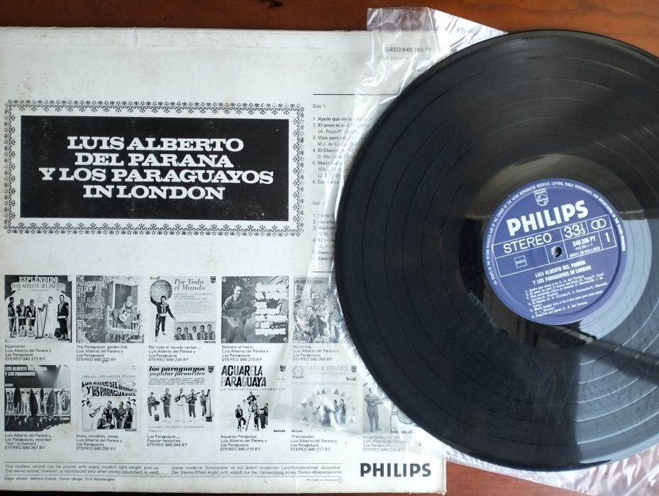 LP Luis Alberto Del Parana Y Los Paraguayos in London