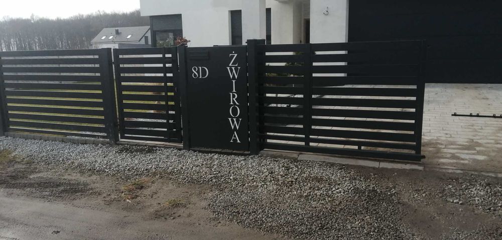 brama /furtka / ogrodzenie z profila