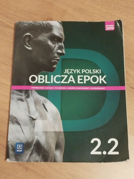 Podręcznik język polski Oblicza Epok 2.2 WSiP