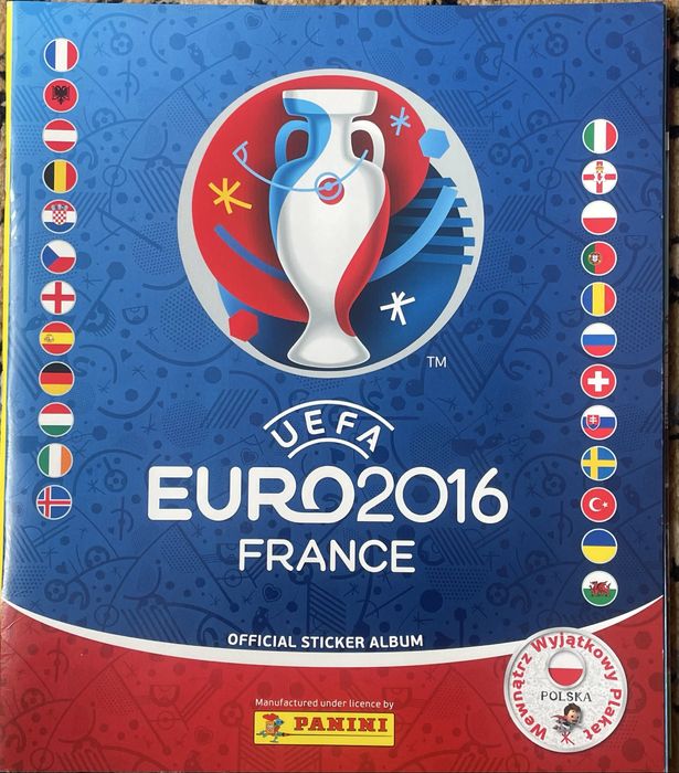 Футбол.Альбом.Чемпіонат Європи.Panini.2016