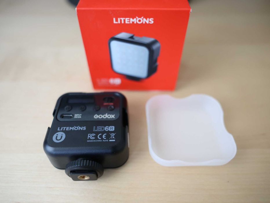 GODOX Litemons LED6R RGB (comprados na Amazon ES a 15-09-2021)