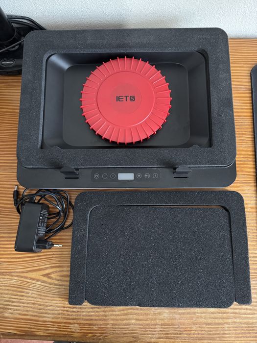 Cooler para portátil IETS GT600V2 com ventoinha e espuma NOVO