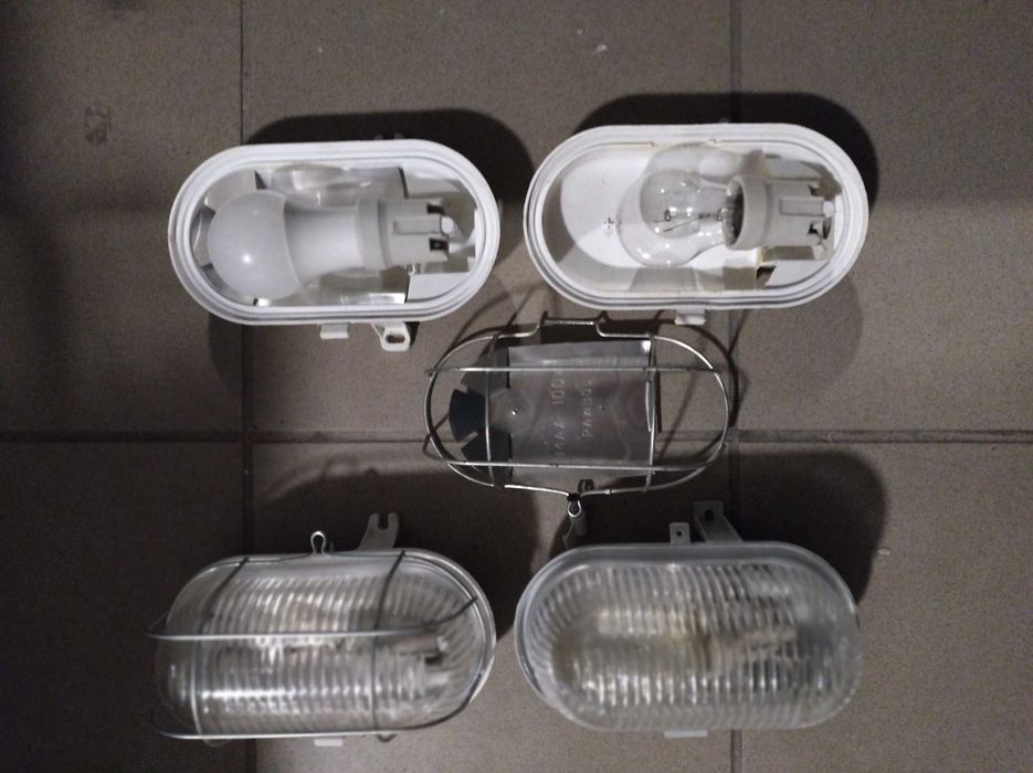 Oprawa kanałowa z siatką owal Lena Lighting E27 100W/230V
