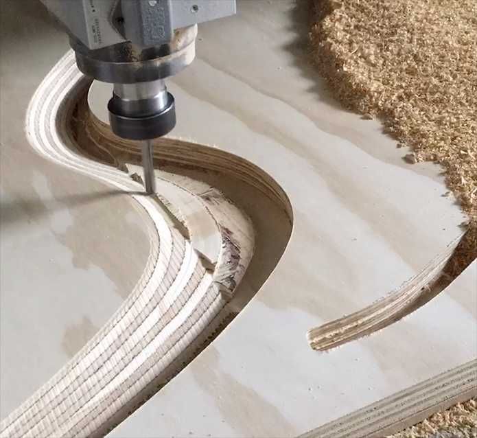 Фрезерування фанери / 3д фрезерування на ЧПК-верстаті. ФРЕЗЕРОВКА ЧПУ