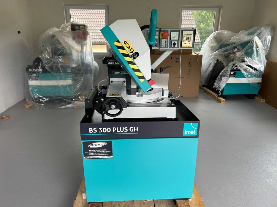 Piła taśmowa IMET BS 300 PLUS GH – Dostępna od ręki!